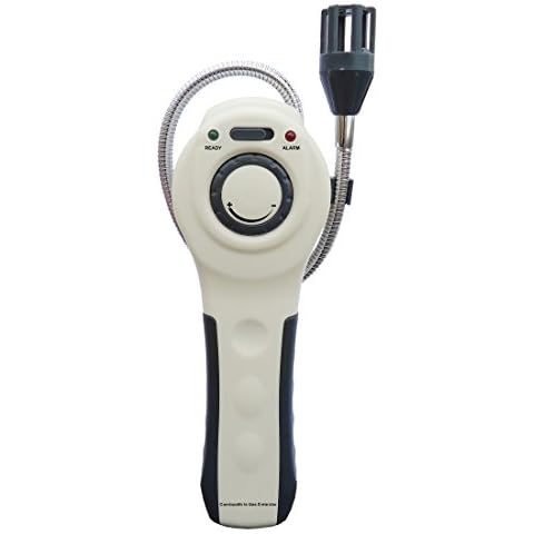 Combustible Gas Leak Detector Handheld, Adjustable Sound Light Alarm Tester Detect for Explosive Natural Gas Leakage Methane Propane LP Gas Cover