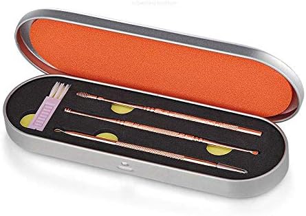 LJXooii Ear Pick,Ear Wax Remover Ear Cleaner with Storage Box and Cleaning Brush