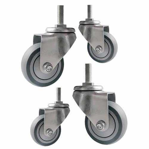 Roulettes industrielles pour établi mobile et chariot charge lourde 4 pièces
