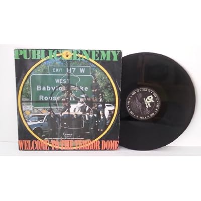 PUBLIC ENEMY welcome to the terror dome. 4 track 12" EP.
