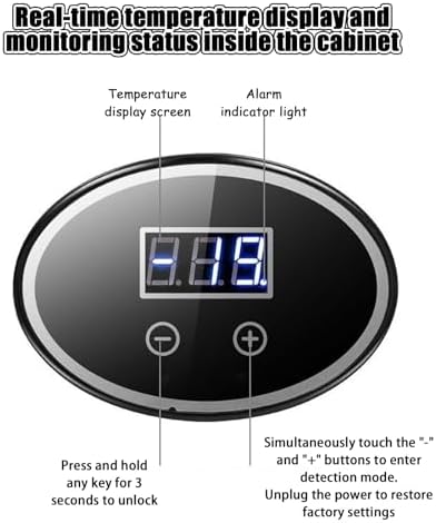 55L Chest Freezer - Ultra-Quiet Deep Freezer with Adjustable Temperature, Space-Saving Top Open Design for Food & Meat Storage in Dorms, Apartments, & Home Kitchens - Gray
