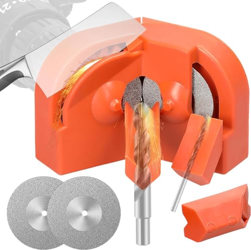 Electric Drill Bit Sharpener with Diamond Grinding Blade