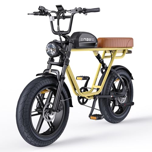 ENGWE M20/M1 Bicicleta Electrica Hombre | 20'×4.0 Fat Tire Bici Eléctrica | Autonomía máxima de 75 KM/150 KM/90 KM/170 KM con 48V 13Ah/26Ah/15.6Ah/28.6Ah Batería | 7 Velocità | E-MTB