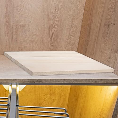 Estante de pared de madera maciza moderna para organizar cocinas con estilo 7