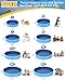 YSJILIDE Portable Dog Pool PVC Pet Swimming Pool Bathtub Collapsible Dog Pool, Hard Plastic Pool for Pets to Swim and Bath (L-64