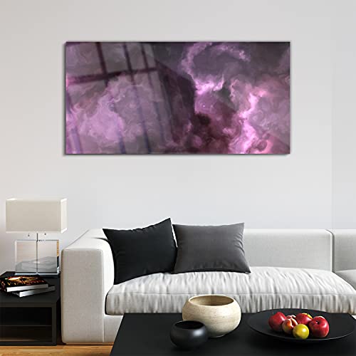Tableau Image Acrylique 120x60cm Nebula Storm pour Salon - 3