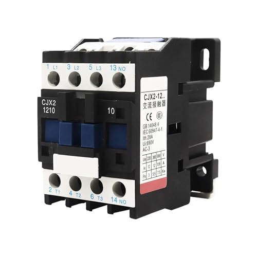 Contacteur triphasé 12A CJX2-1210 pour éviter la surchauffe moteur