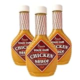 The Rob Salamida Company Original New York State Fair Famous Cornell Style Chicken BBQ Marinade, 16 oz (3-Pack) | All-Natural, Gluten-Free, Tangy & Bold Flavor