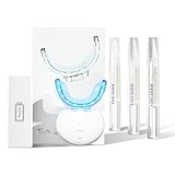 ✔ DIENTES SIN MANCHAS : Ayuda a eliminar todo tipo de manchas dentales desagradables y persistentes , incluyendo café , vino , cigarrillos o comida . Nuestro kit con nueva fórmula pap está recomendado por los médicos siendo ideal para dientes sensibles con resultados inmediatos