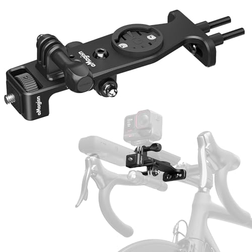Soporte ciclocomputador manillar independiente y GoPro o DJI Osmo
