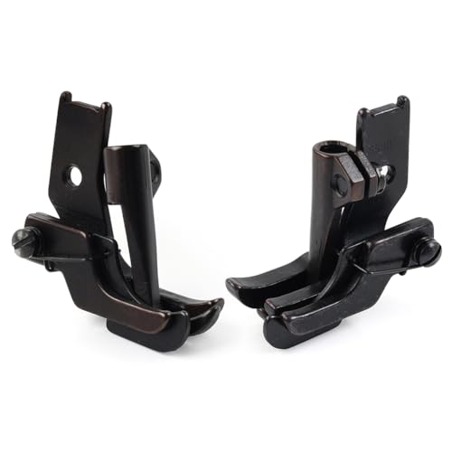 Set 2 piezas pie prensatela Walking Foot para máquina de coser miniatura 6