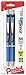 Pentel EnerGel Deluxe RTX Retractable Liquid Gel Pen, 0.7mm, Needle Tip, Blue Ink, 2 Pack (BLN77BP2C)