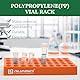 ALWSCI Fläschchenhalter für 4 mL Fläschchen, Reagenzglasständer 50 Löcher Probenflaschenhalter, Φ16 mm, Packung mit 1 Stk.