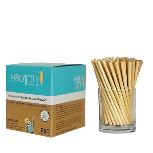 Pitillos Reed Stem de Caña 250 unidades 7-9mm diámetro miniatura 2