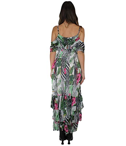 Guess Abito Donna Agathe Dress Multicolore