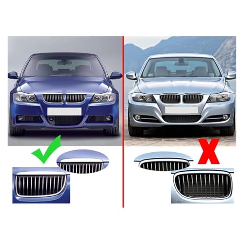 Calandre avant à lamelles simples pour BMW E90 E91 pré-lifting