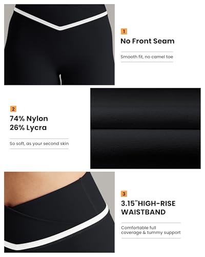 Women Biker Shorts Compression Crossover Seamless Athletic Shorts Running Sportswear4