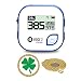 AMBA7 GolfBuddy Voice 2 Golf GPS/Rangefinder Bundle with Magnetic Hat Clip Ball Marker (Clover)