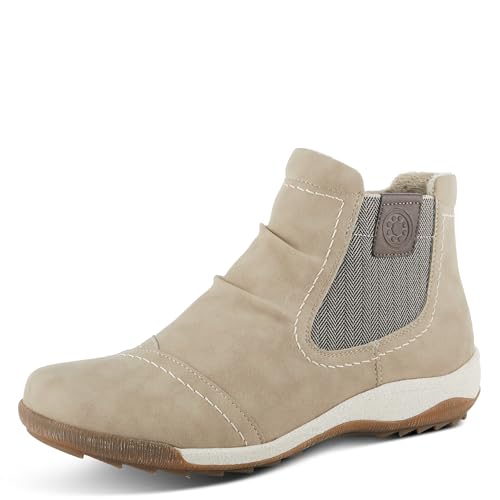 Spring Step Women’s Atella Bootie – Comfortable Low Heel Ankle