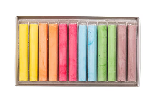 Atla - Farbkreide abgerundet - Tafelkreide Lehrerkreide Kreidestifte Lehrer