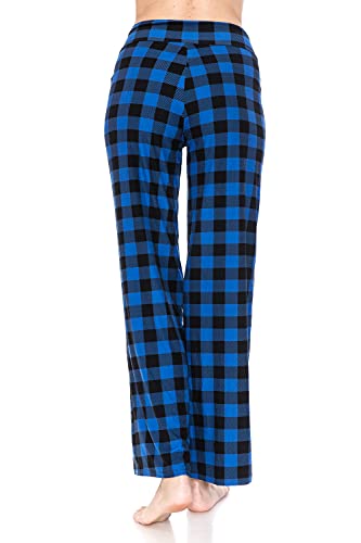Image of Leggings Depot Women's Wide Leg Drawstring Pajama Pants for Lounge, Sleep