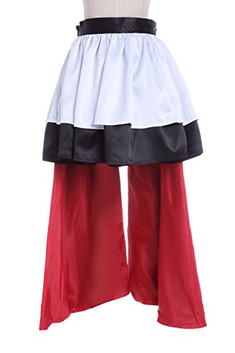 Nuoqi Women's Anime Krul Tepes Black Gothic Lolita Dress Cosplay Costumes #TOP4