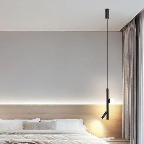 Lampe suspendue créative décoration intérieur et lustre suspension LED noire