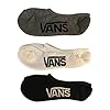 Vans Boys No-Show Socks, 3 Pack (shoe size 1-6)