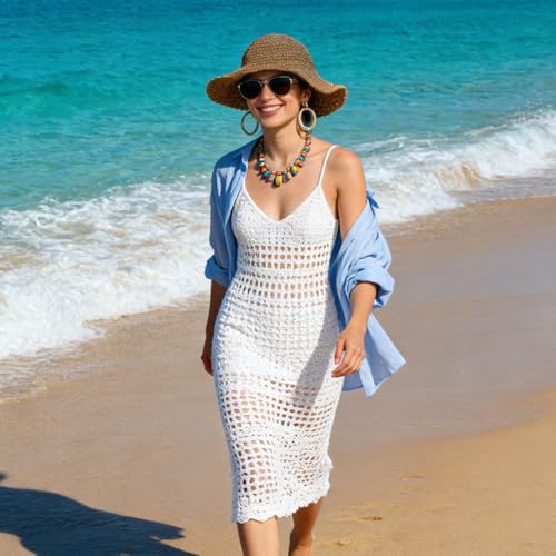 Sombrero de Sol Oweisong para Mujer Ala Ancha Plegable miniatura 6