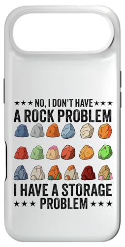 No I not have a rock Collector Problem Rock Geode Hunter �X�}�z�P�[�X iPhone Air �p