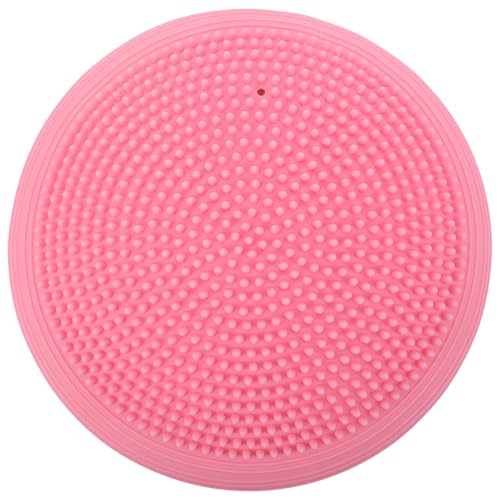 GALPADA Esterilla de Yoga Extra Gruesa Antideslizante para Fitness y Pilates Cojín de Equilibrio Rosa Macarrón Acolchado para Articulaciones Muñecas y Manos Adecuado para Ejercicios y