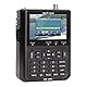 POFET Satelliten Messgerät Sat Finder, Satelliten-Finder-Signalmessgerät, mit 3.5in LCD Display Daten Digitales Satellitensignal Finder Meter