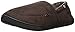 Isotoner Men's Microsuede A-Line Slip-On Slipper with Plush Tweed Lining
