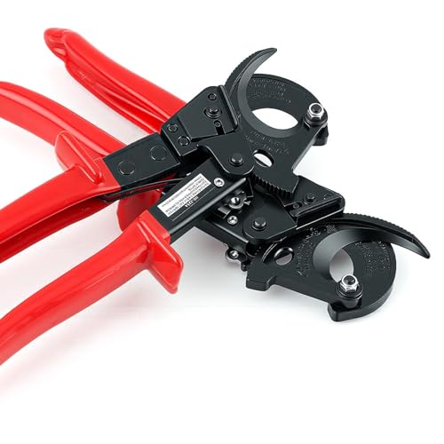 Cortacables con trinquete para cables de cobre y aluminio de hasta 240 mm² 4