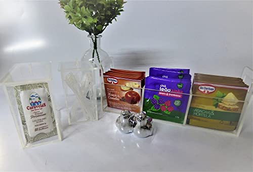 Porta Sachê Açúcar e Porta misturador + brinde