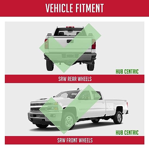 image for Wheel Accessories Parts 4 Pcs Hub Centric Wheel Spacers 8 on 170mm 8x1