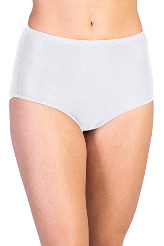 ExOfficio Women's Give-N-Go Full Cut Brief, Medium, White