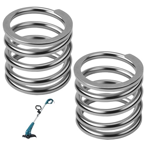 2 Stück Ersatzfeder für Makita Rasentrimmer Kompressionsfeder für Dur181/Dur181z/Dur181rf 19mm Höhe 21mm Breite für Makita Rasentrimmer ZubehöR Druckfeder Rasentrimmerkopffedern Zubehör Ersatzteile