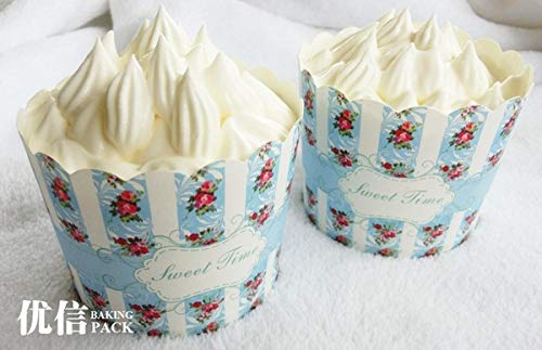 SNAP SHOPPING-30 pcs Colorful Paper Cupcake Liner Muffin Cases Greaseproof Dessert Baking Cups Random Color 3