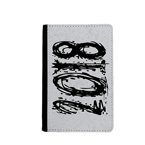 Étui portefeuille de voyage pour passeport classique multicolore protège document de bord