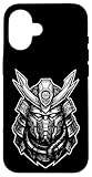 monochrome samurai mech mask retro manga cyber