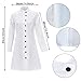 Jiuguva 5 Pcs Women's Mad Scientist Costume Scientist Lab Coat Set for Adult Women Halloween Cosplay Party Costume(Black,XL)