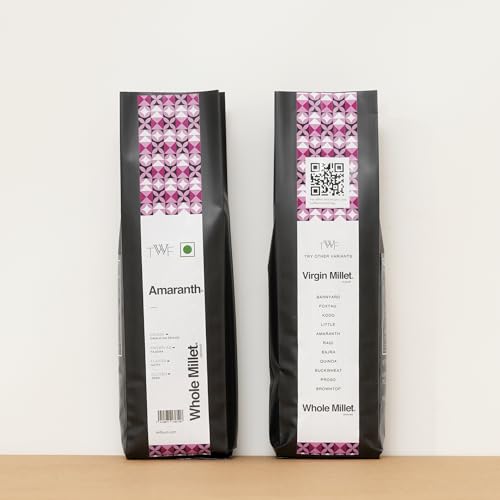 Image of TWF Unpolished Amaranth Whole Millet | 1kg | Hulled | Rajgira | Ramdana Seeds | Naturally Gluten-Free Supergrain | Calcium-Rich & Cholesterol-Free | Easy to Cook | Ideal for Fasting, Soups, Laddoos, Chapati & Salads