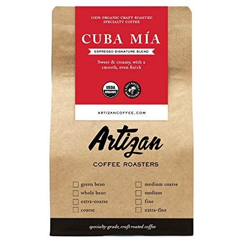 Artizan Coffee USDA Organic Whole Bean Coffee | Heavenly Project Decaf Blend | Dark Roast | 10 oz | Roasted in South Florida