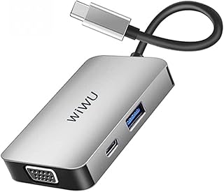 WIWU Alpha 5 In 1 USB-C Hub A513HVP, Gray|18 Months Warranty