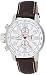 Invicta Men's 2771 "Force Collection" Stainless Steel Left-Handed Watch with Brown Leather Band