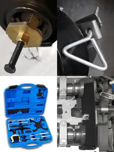Engine Camshaft Timing Tool Kit for for~d Mazd~a Crankshaft Flywheel Locking Tools 1.4 1.6 1.8 2.0 Di/TDCi/TDDi, 1.6 Ti-VCT, 1.5/1.6 VVT 2.3L 2.5L 303-1097 303-1550 303-1556
