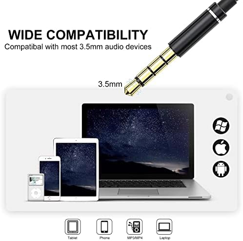 Earphones IeemTkxxe,In Ear Headphones,Noise Isolating, Wired Earbuds with Built-in Microphone-High Definition,Fits All with 3.5mm Headphone Port Device Compatibility
