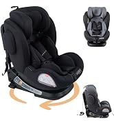 Siège auto FableKids pour enfant | Isofix ECE R129/03 | Rehausseur 3 points et porte-gobelet | Pour enfants de 125-150 c