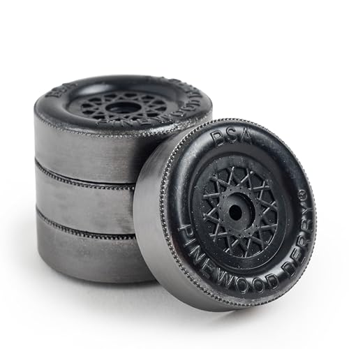 Pinewood Pro Ultra-Lite Graphite Coated Wheels